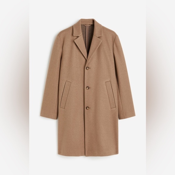 H&M WOOL-BLEND COAT size medium - Picture 2 of 8